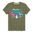 thumbnail image 1 of Blue's Clues & You! - Snow Day - Toddler And Youth Short Sleeve Graphic T-Shirt, 1 of 5