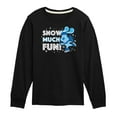 thumbnail image 1 of Blue's Clues & You! - Snow Much Fun - Toddler And Youth Long Sleeve Graphic T-Shirt, 1 of 5