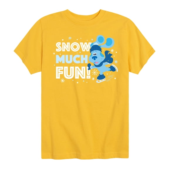 Blue's Clues & You! - Snow Much Fun - Toddler And Youth Short Sleeve Graphic T-Shirt