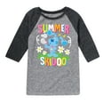 thumbnail image 1 of Blue's Clues & You! - Summer Skidoo - Toddler & Youth Raglan Graphic T-Shirt, 1 of 4