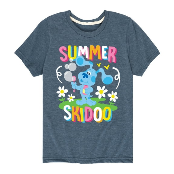 Blue's Clues & You! - Summer Skidoo - Toddler & Youth Short Sleeve Graphic T-Shirt