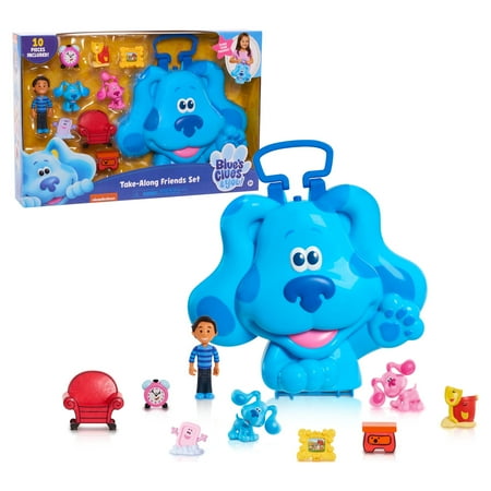 Blue’s Clues & You! Take-Along Friends Set, Kids Toys for Ages 3 up