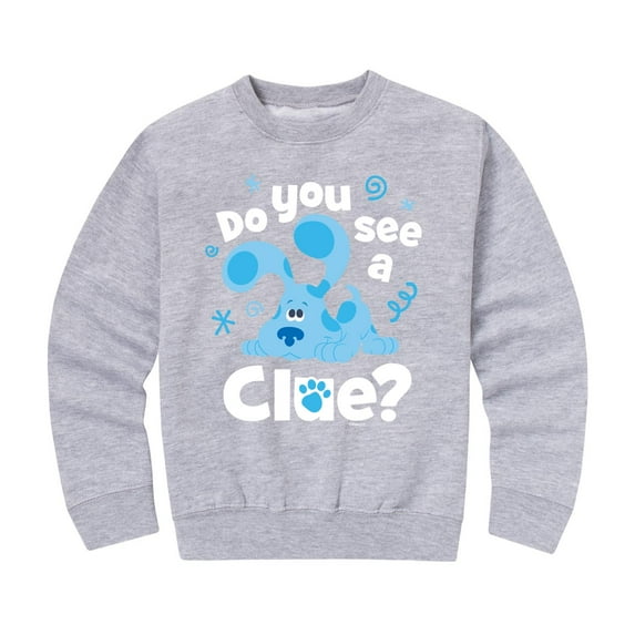 Blue's Clues & You! - Toddler And Youth Crewneck Fleece Sweatshirt
