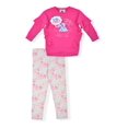 thumbnail image 1 of Blue's Clues & You Toddler Girls Ruffled Fleece Pullover Sweatshirt & Leggings, 2pc Outfit Set (2T-5T), 1 of 5