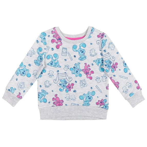 Blue's Clues & You! Toddler Girls Sweatshirt Infant to Little Kid