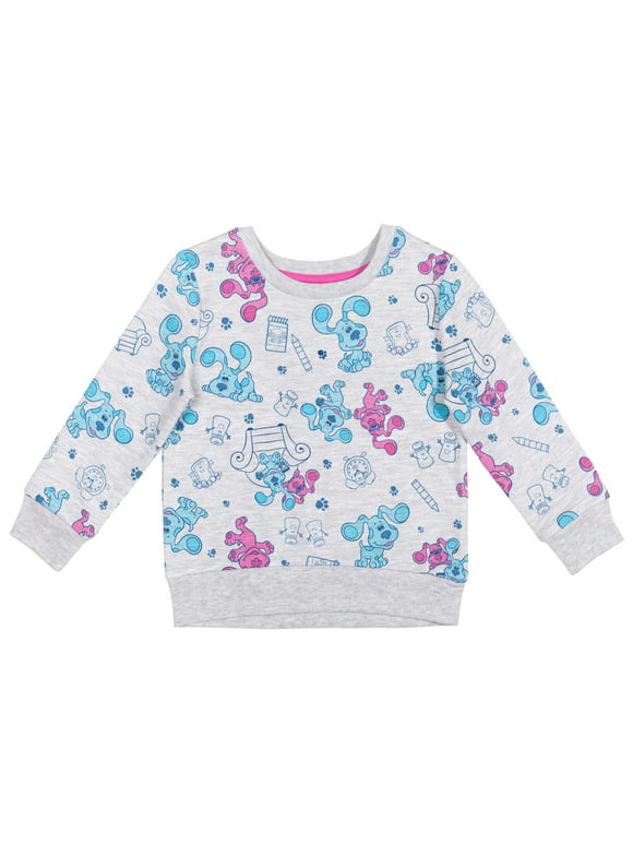 Blue's Clues & You! Toddler Girls Sweatshirt Infant to Little Kid