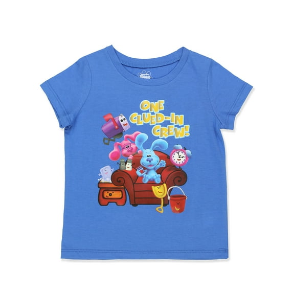Blue's Clues & You Toddler Short Sleeve T-Shirt Tee BCG017SS