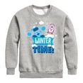 thumbnail image 1 of Blue's Clues & You! - Winter Time - Toddler And Youth Crewneck Fleece Sweatshirt, 1 of 5