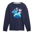 thumbnail image 1 of Blue's Clues & You! - Winter Time - Toddler And Youth Long Sleeve Graphic T-Shirt, 1 of 5
