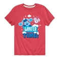 thumbnail image 1 of Blue's Clues & You! - Winter Time - Toddler And Youth Short Sleeve Graphic T-Shirt, 1 of 5