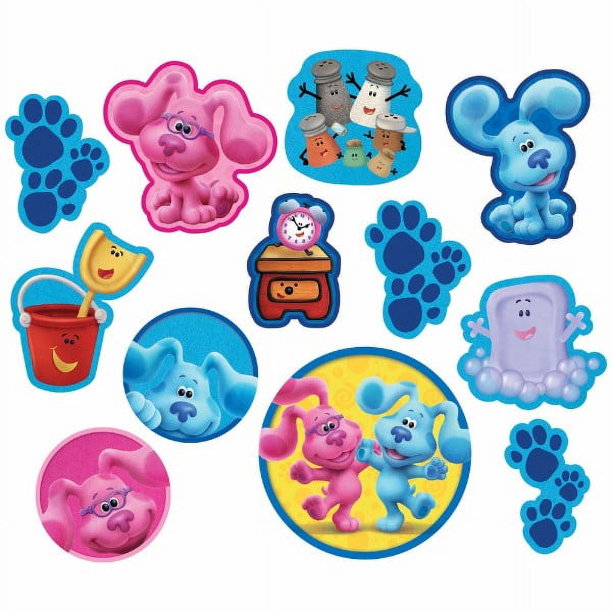 VARIOUS Blue's Clues and You Cutouts Decorations (12pcs)