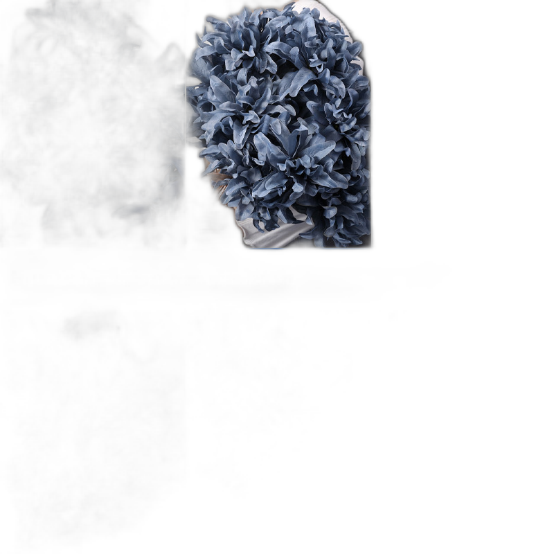 Blue wedding simulation flower fake flower wedding hall road flower