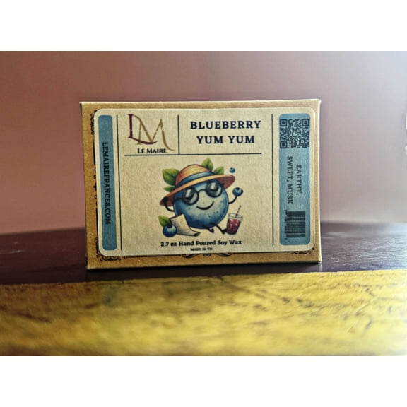 Soy Wax Melt: BlueBerry Yum Yum | Sweet Fruity Aroma | Le Maire