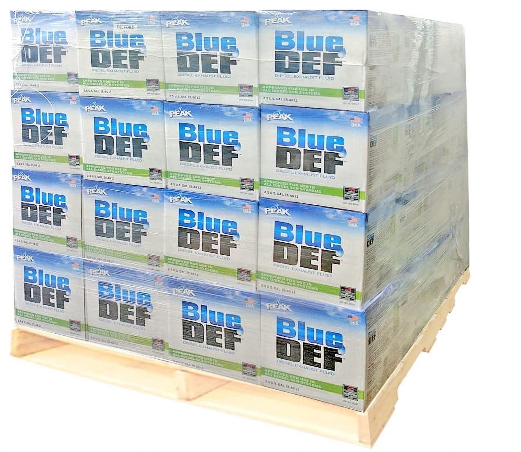 BlueDEF DEF002 Diesel Exhaust Fluid Jug, 2.5 gal (40 Pack)