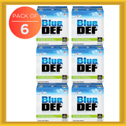 BlueDEF Diesel Exhaust Fluid Synthetic Urea & Deionized Water 2.5 Gallon 6 Pack