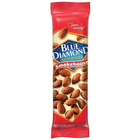 BlueDiamond Smokehouse Almonds - Smokehouse BBQ - 1.50 oz - 12 / Box | Bundle of 10 Boxes