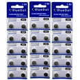 thumbnail image 1 of BlueDot Trading AG9 (also known as LR45 and LR936) Alkaline Button Cell Batteries - 30 Pack, 1 of 2