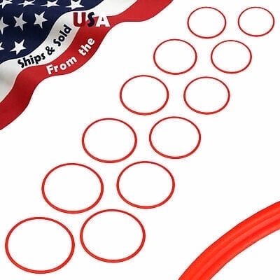 BlueDot Trading Agility Speed Rings for Soccer, Basketball, Football, Tennis, Softball, Set of 12