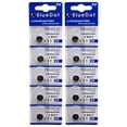 thumbnail image 1 of BlueDot Trading CR927 Lithium Manganese Dioxide (Li-MnO2) Button Coin Cell Batteries - 10 Pack, 1 of 1