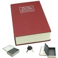 thumbnail image 1 of BlueDot Trading Hidden Secret Book Safe Medium Red, 1 of 4
