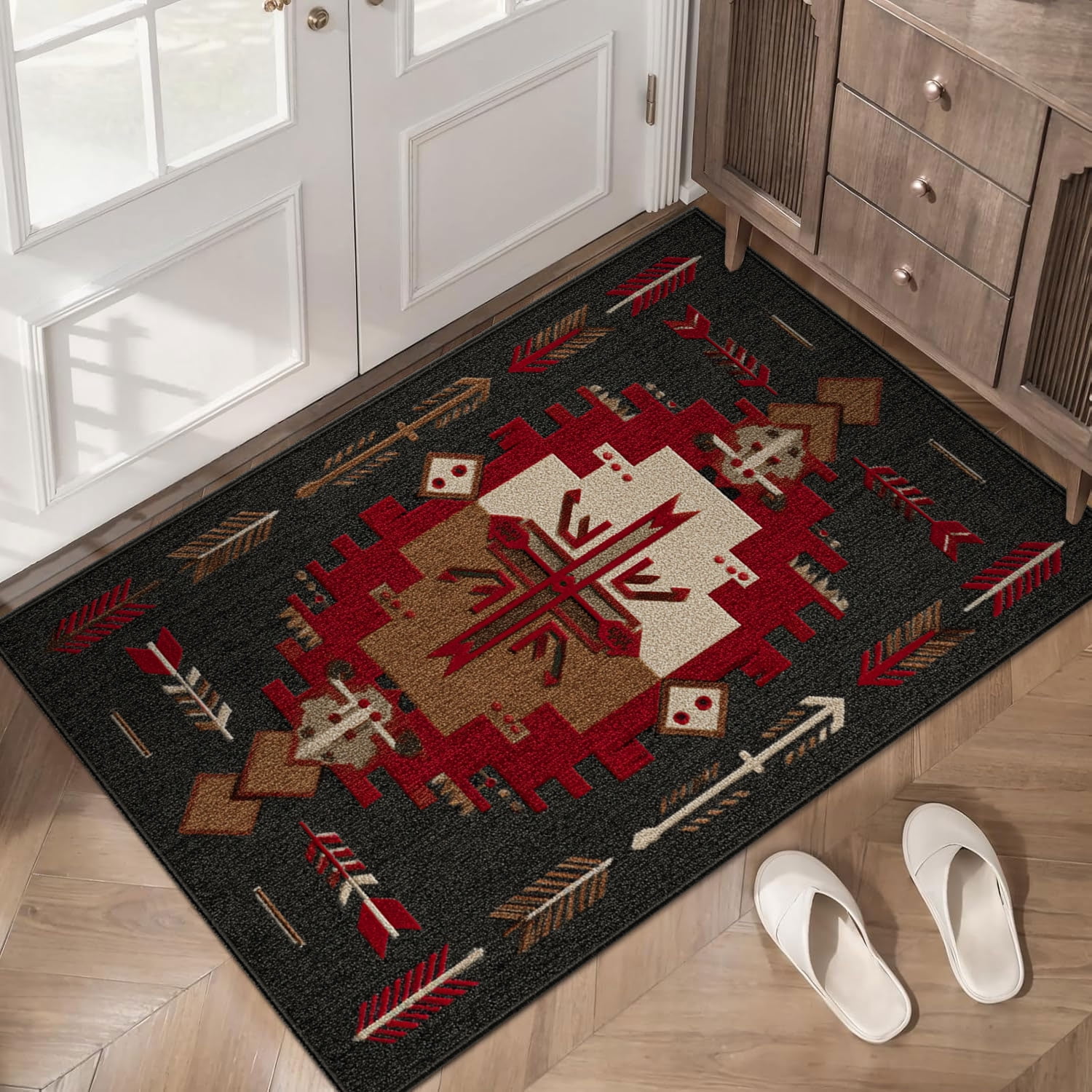 BlueDreamer 2x3 Entryway Rug for Front Door Bedroom Kitchen, Washable ...