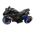 thumbnail image 1 of BlueDreamer 3 Wheel Motorcycle for Kids Aged 2-4, Motorcycle Ride on Motorcycle with 12V Long Battery, Max Weight 100 Lbs(Black), 1 of 10