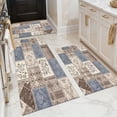 thumbnail image 1 of BlueDreamer Kitchen Rugs,Non-Slip Machine Washable Kitchen Rug Set of 3,Floor Mats for Home & Living Room, 1 of 11