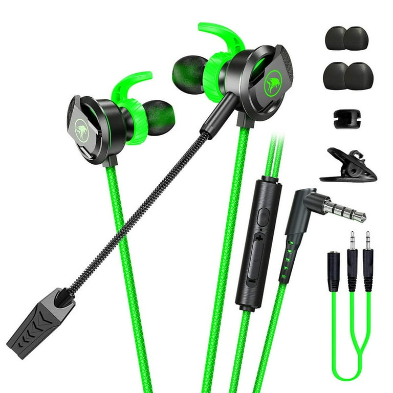 BlueFire 3.5 mm Gaming Earphone Wired Gaming Earbuds Noise Cancelling Stereo Bass E Sport Headphone with Mic for PS4 Xbox One Laptop PC Walmart