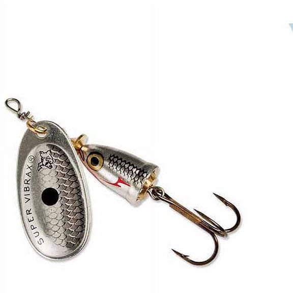 Blue Fox Classic Vibrax Size 5 7/16oz Gold/Flo Red