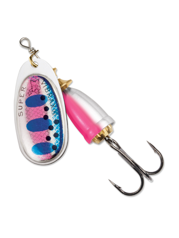 Classic Vibrax Size 3 Inline Spinner 1/4 oz Rainbow Trout