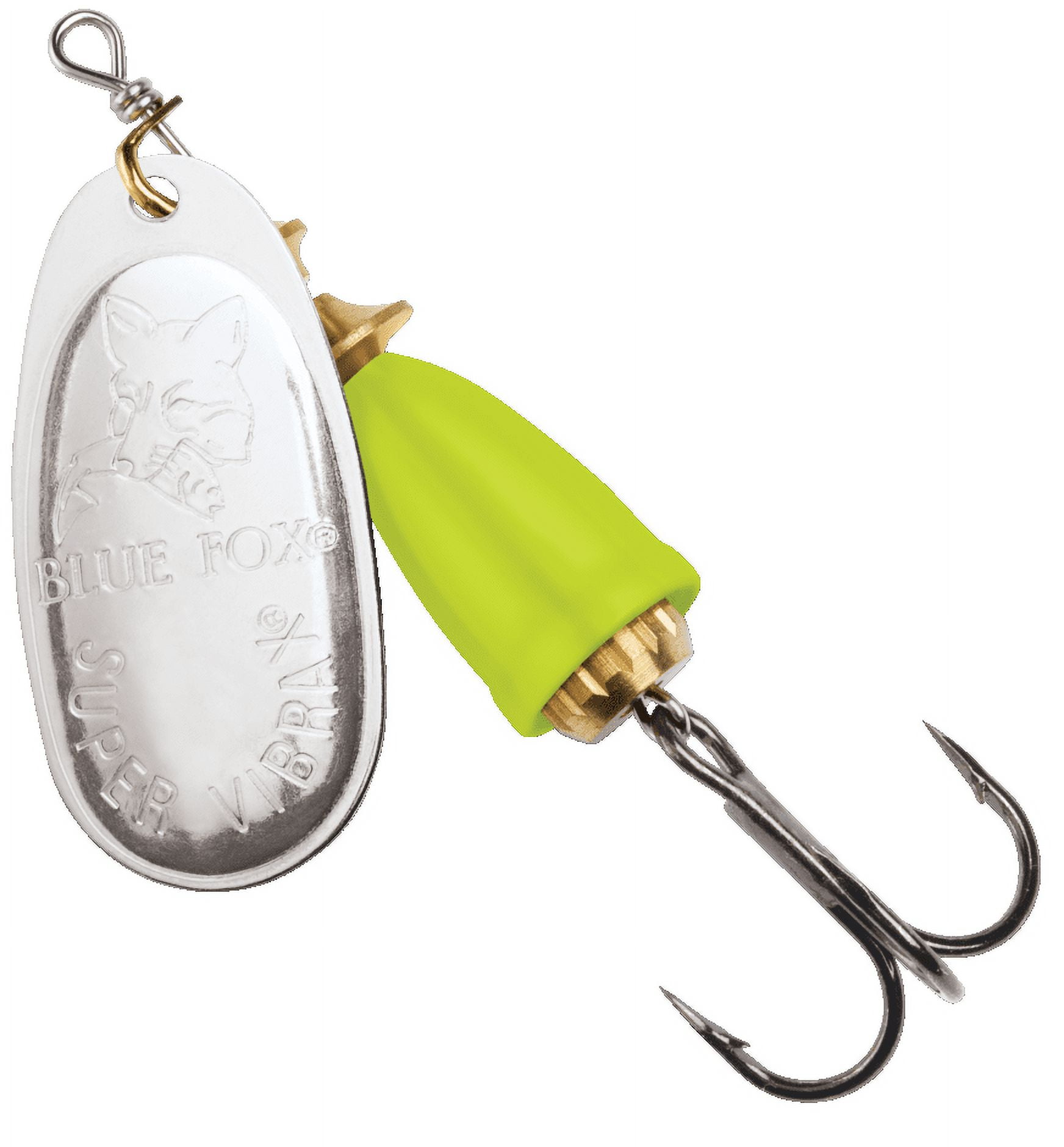 Blue Fox Classic Vibrax Size 0 Inline Spinner 7/64 oz Silver/Flo