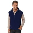 thumbnail image 1 of BlueGeneration Adult Polar Fleece Sleeveless Vest - Navy Large Solid, 1 of 1
