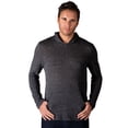 thumbnail image 1 of BlueGeneration Adult Triblend Pullover Hoodie - Black 2 Extra Large Solid, 1 of 1