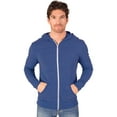thumbnail image 1 of BlueGeneration Adult Triblend Zip Front Hoodie - Royal Extra Large Solid, 1 of 1