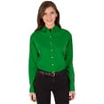 thumbnail image 1 of BlueGeneration Ladies Long Sleeve Teflon Twill - Kelly Extra Large Solid, 1 of 1