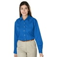 thumbnail image 1 of BlueGeneration Ladies Long Sleeve Teflon Twill - Turquoise 4 Extra Large Solid, 1 of 1