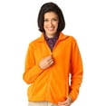 thumbnail image 1 of BlueGeneration Ladies Polar Fleece Full Zip Jacket - Orange 3 Extra Large Solid, 1 of 1