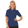 thumbnail image 1 of BlueGeneration Ladies Short Sleeve Superblend Pique - Navy Extra Large Solid, 1 of 1