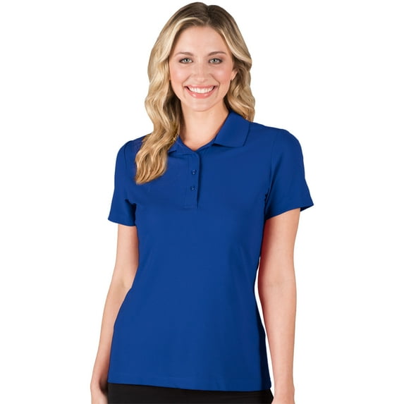 BlueGeneration Ladies Ultra Lux Polo - Royal Extra Small Solid