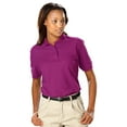 thumbnail image 1 of BlueGeneration Ladies Value Soft Touch Pique Polo - Berry Small Solid, 1 of 1