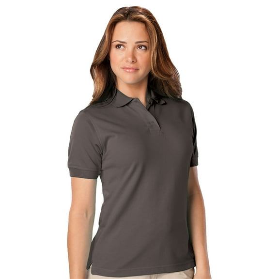 BlueGeneration Ladies Wicking Solid Snag Resist Polo - Graphite 2 Extra Large Solid
