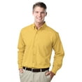 thumbnail image 1 of BlueGeneration Men'S L/S Light Weight Poplin Shirt - Maize Small Solid, 1 of 1