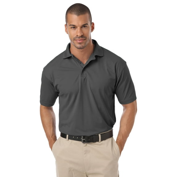 BlueGeneration Men's Il-50 Polo No Pocket - Graphite 5 Extra Large Solid
