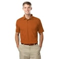 thumbnail image 1 of BlueGeneration Men's Value Moisture Wicking S/S Polo - Burnt Orange Medium Solid, 1 of 1