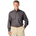 thumbnail image 1 of BlueGeneration Mens Long Sleeve Easy Care Poplin - Graphite Small Solid, 1 of 1