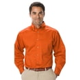 thumbnail image 1 of BlueGeneration Mens Long Sleeve Teflon Twill - Orange 3 Extra Large Solid, 1 of 1