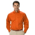 thumbnail image 1 of BlueGeneration Mens Long Sleeve Teflon Twill - Orange Large Solid, 1 of 1