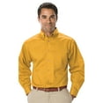 thumbnail image 1 of BlueGeneration Mens Long Sleeve Teflon Twill - Yellow Extra Small Solid, 1 of 1