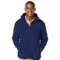 thumbnail image 1 of BlueGeneration Mens Polar Fleece Jacket - Navy 3 Extra Large Solid, 1 of 1