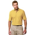thumbnail image 1 of BlueGeneration Mens Short Sleeve 100% Cotton Pique Polo - Maize 6 Extra Large Solid, 1 of 1